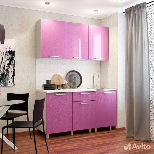 Кухня, готовое решения 1.5 метра