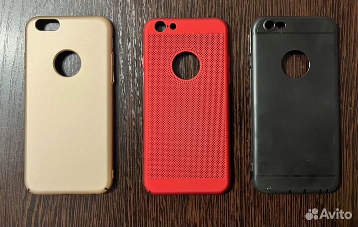 Чехлы-бамперы и стекло на iPhone 6s