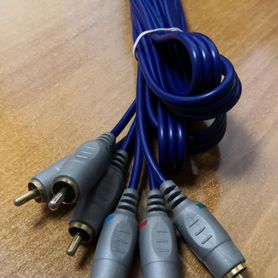 Аудиокабель Vivanco 3RCA+3RCA 2,5m