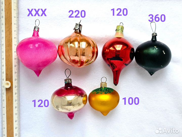 Елочные игрушки СССР, ГДР и прочие 11