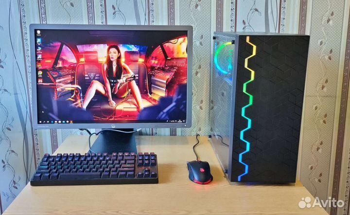Новый,мощный пк.Intel 12ядер,DDR4 32Gb, RX470 8Gb