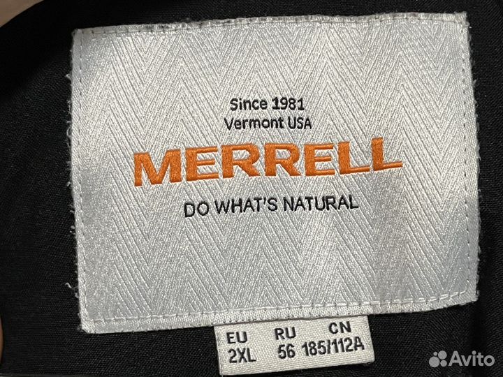 Пуховик мужской merrell