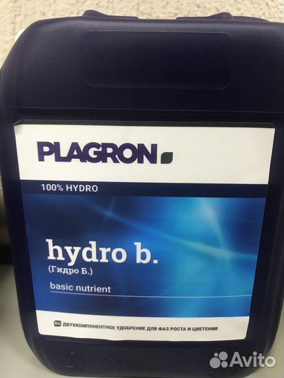 Удобрение plagron Hydro A+B