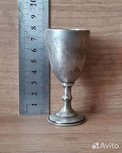 Рюмка серебро 875 СССР