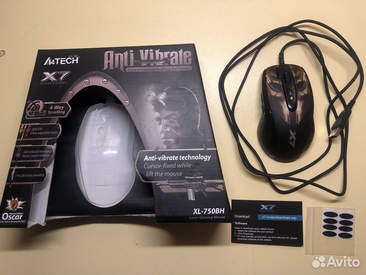 Мышь a4tech x7