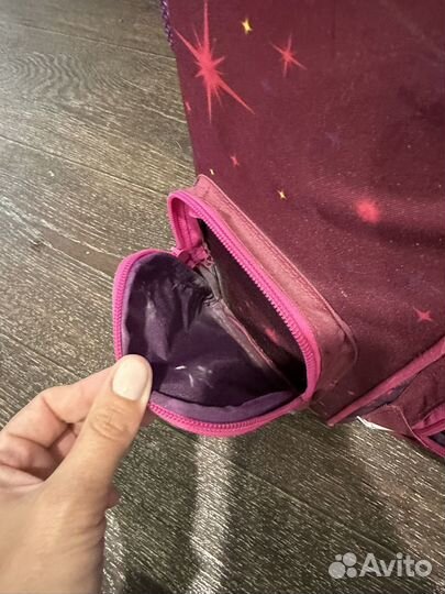 Рюкзак с ортопедической спинкой для девочки