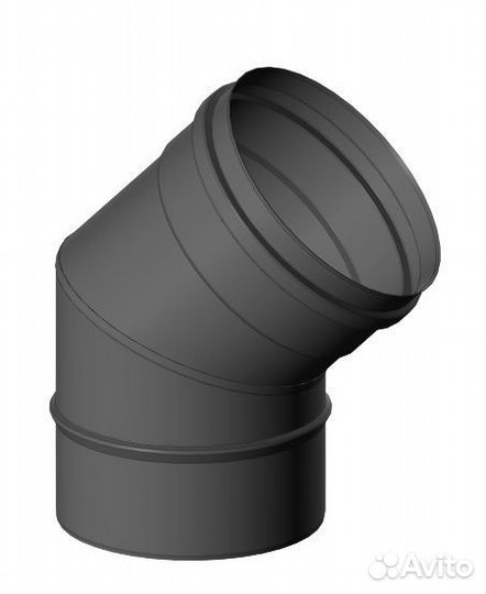 Отвод Теплов и Сухов 45* ом-Р 310-0.8 D130 (2S)