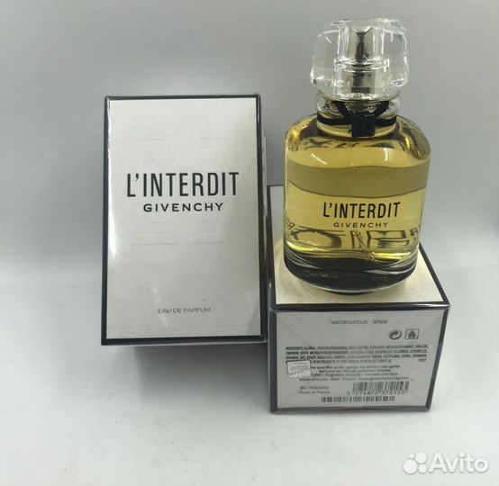 Духи Живанши Линтердит 80 мл