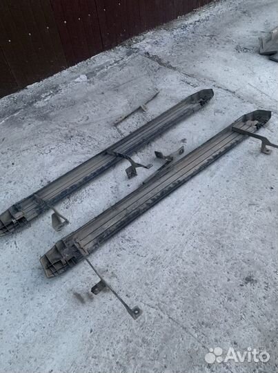 Подножки Volkswagen touareg nf