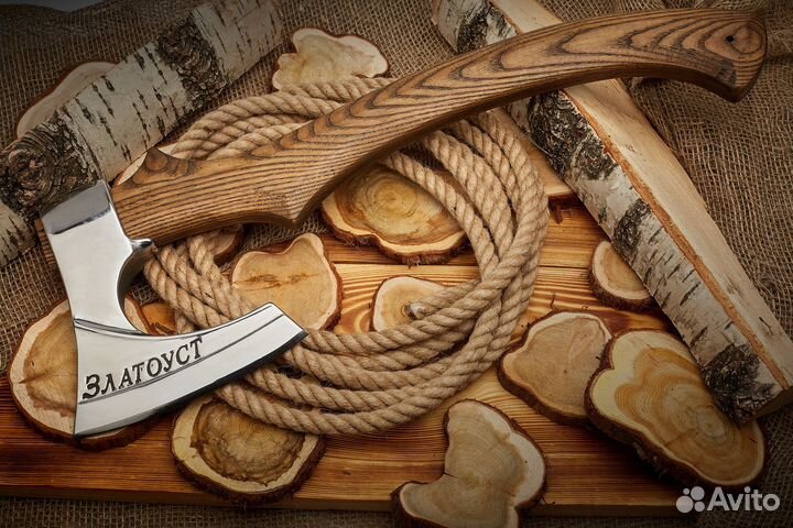 Топор ручной работы