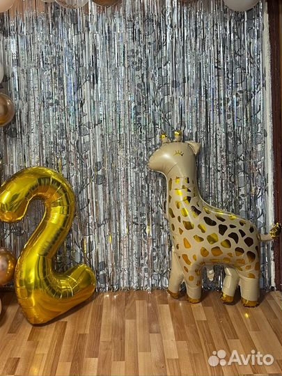 Фольгированные шары цифра