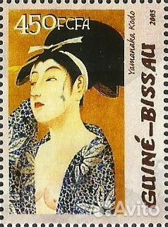 Гвинея-Бисау. 2005 г. Японская живопись. Выпуск 1
