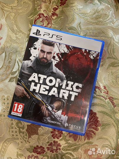 Игра для приставки ps5 atomic heart атомное сердце