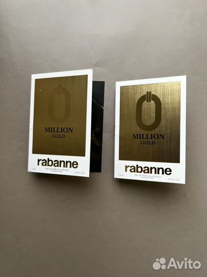 Rabane Million Gold (для мужчин) 2x1,5ml