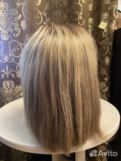 Полусистема из натурального волос