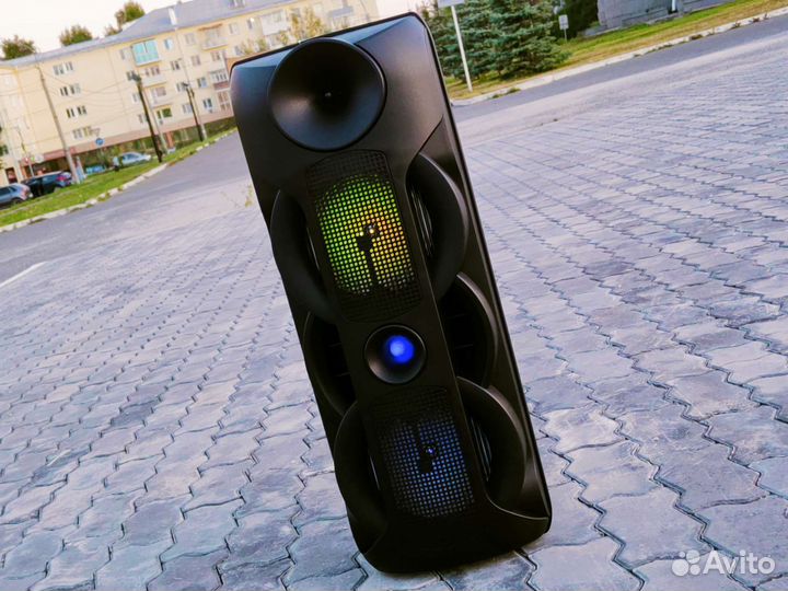 Огромная портативная колонка 40 Вт