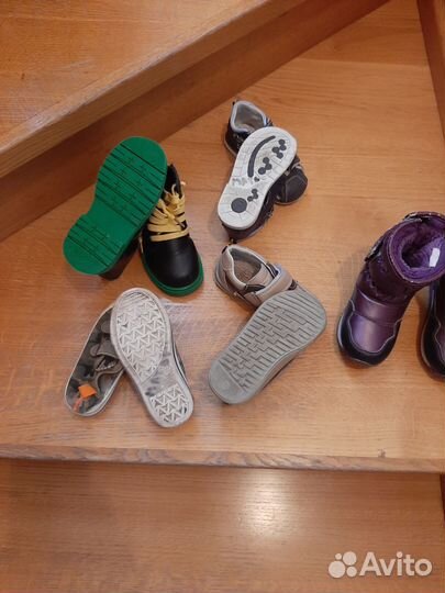 Детская обувь для мальчика пакетом 24 25