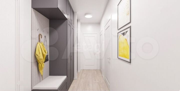 3-к. апартаменты, 56,3 м², 20/29 эт.