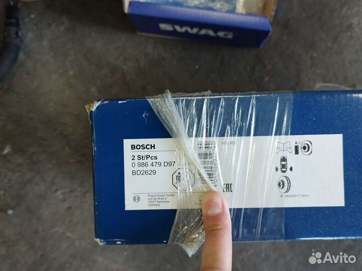 Тормозные диски volvo xc90