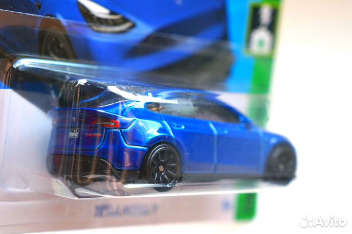 Hot Wheels Tesla Model Y (Blue)