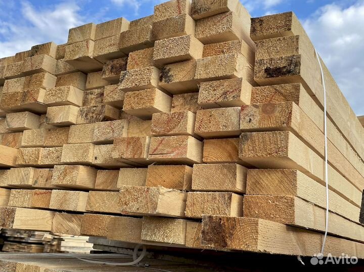 Доска обрезная 25х150х6000