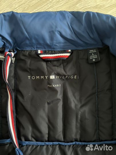 Tommy hilfiger куртка демисезонная мужская