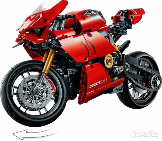 Lego Technic 42107 Ducati Panigale V4 R (новый)