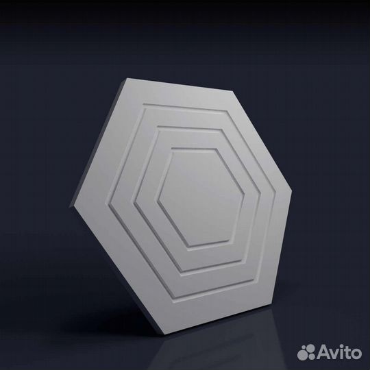 Гипсовая 3D панель 