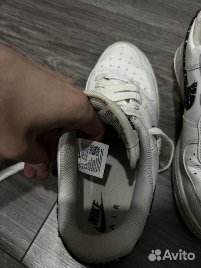 Кроссовки nike air force женские белые