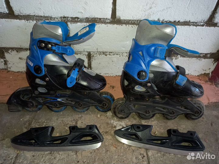 Коньки роликовые, хоккейные
