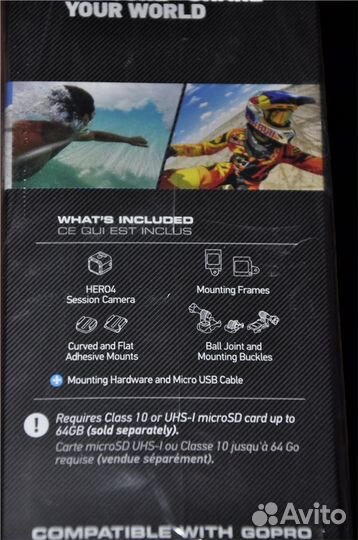 GoPro Hero 4 Session (новая, запечатанная)