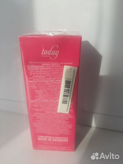 Туалетная вода жен с феромонами Formula Sexy