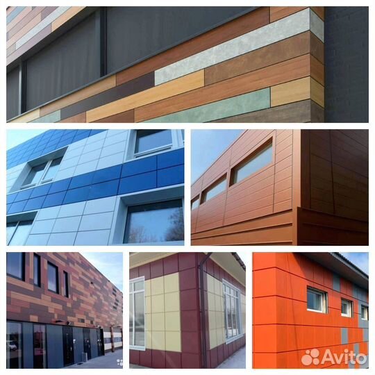 Кассеты фасадные металлические