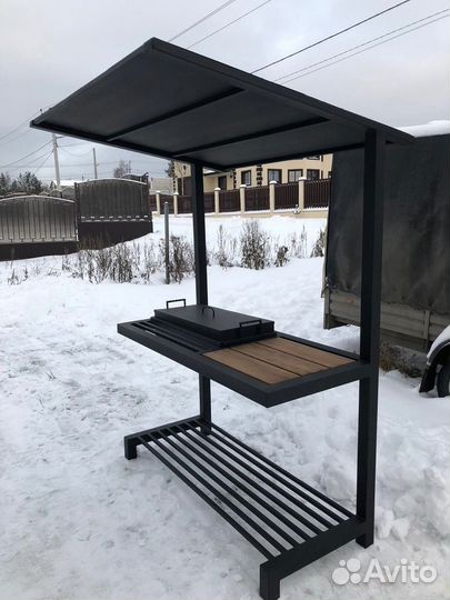 Мангальная зона лофт