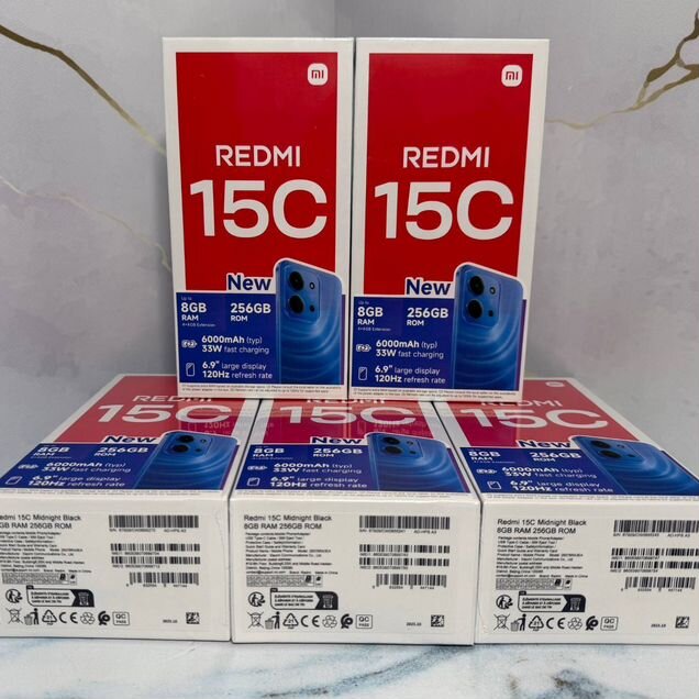 Xiaomi Redmi 15C, 8/256 ГБ, 2 SIM