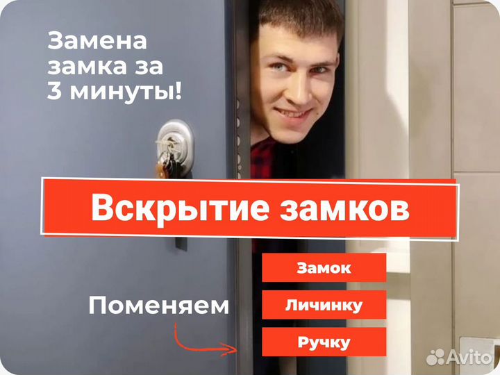 Вскрытие замков дверей. Замена замков. Установка