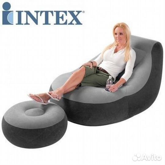 Надувное кресло Intex 130х99х76см 68564