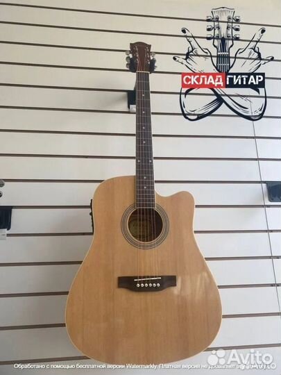 Электроакустическая гитара Elitaro E4150EQ N