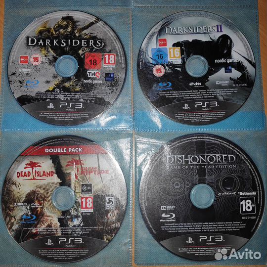 Игры диски для PS3
