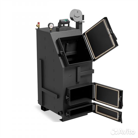 Твердотопливный котел длительного горения