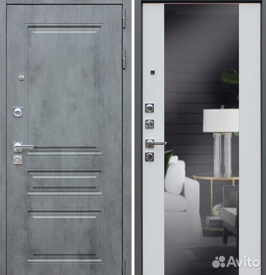 Металлические двери под ключ