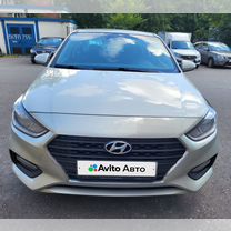 Hyundai Solaris 1.6 AT, 2018, 88 000 км, с пробегом, цена 1 490 000 руб.