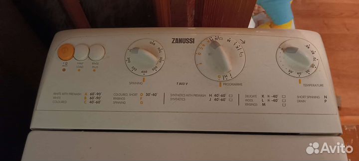 Стиральная машина с вертикальной загрузкой