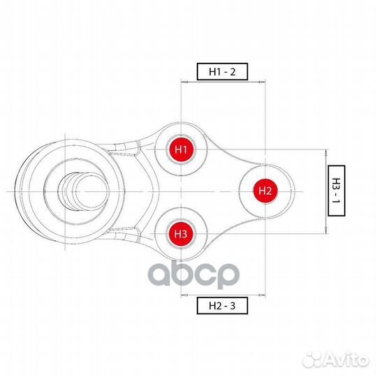 Шаровая опора (ниж.) opel Corsa (D,E) CB0082 CTR