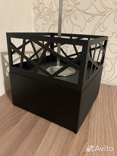 Биокамин настольный в стиле Loft