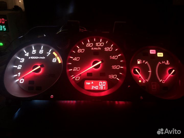 Подсветка приборной панели Honda Accord 6/Torneo