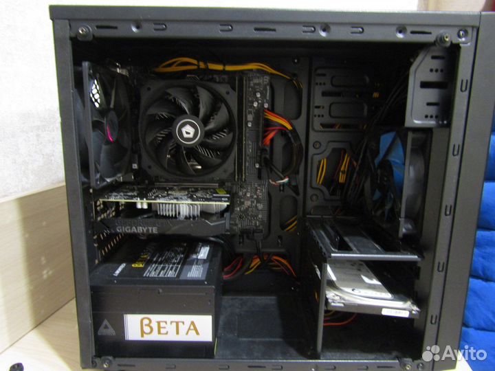 Игровой пк i310100 GTX 1650 озу16 gb ddr4