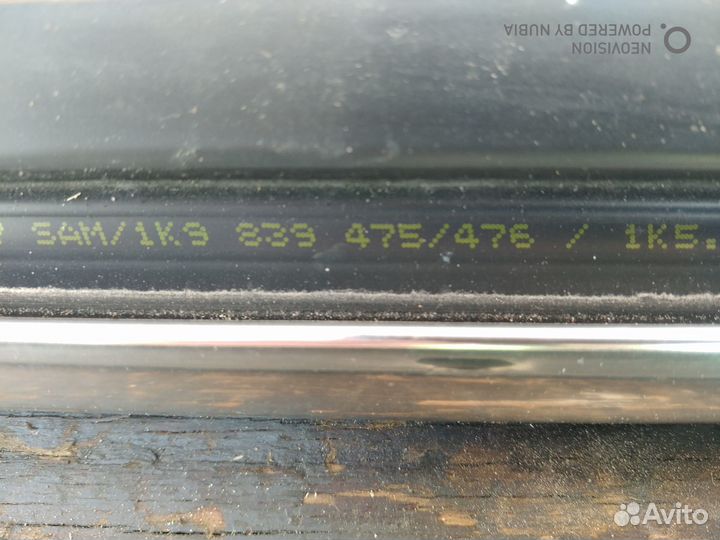 Молдинг стекла задний Фольксваген Гольф 6