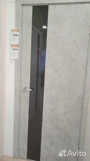 Межкомнатная дверь Геометрия со стеклом