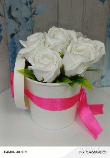 Мыльные розы букет